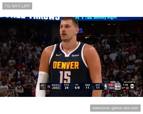 约基奇罚球稳稳命中，掘金在主场迎来胜利